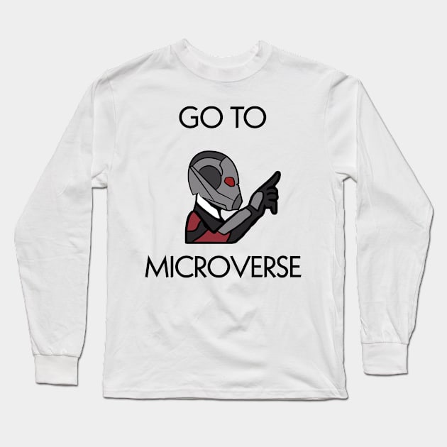 Go to Microverse Long Sleeve T-Shirt by Jawes